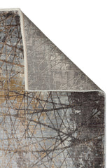 MAHAL MHL 09 GREY GOLD  Modern Desenli Yüksek Kalite Sık Dokuma Salon Halısı