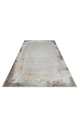 MAHAL MHL 11 GREY GOLD  Klasik Desenli Yüksek Kalite Sık Dokuma Salon Halısı