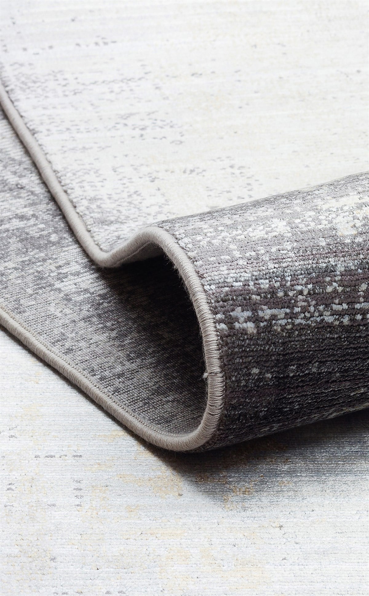 MAHAL MHL 11 GREY GOLD  Klasik Desenli Yüksek Kalite Sık Dokuma Salon Halısı