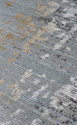 MAHAL MHL 11 GREY GOLD  Klasik Desenli Yüksek Kalite Sık Dokuma Salon Halısı