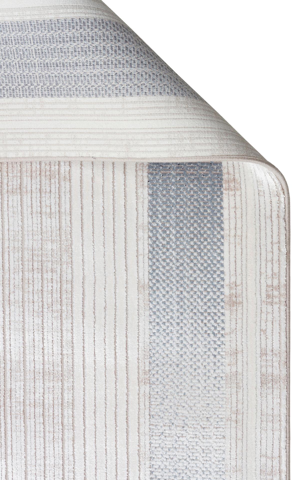MAHAL MHL 13 CREAM BLUE  Klasik Desenli Yüksek Kalite Sık Dokuma Salon Halısı