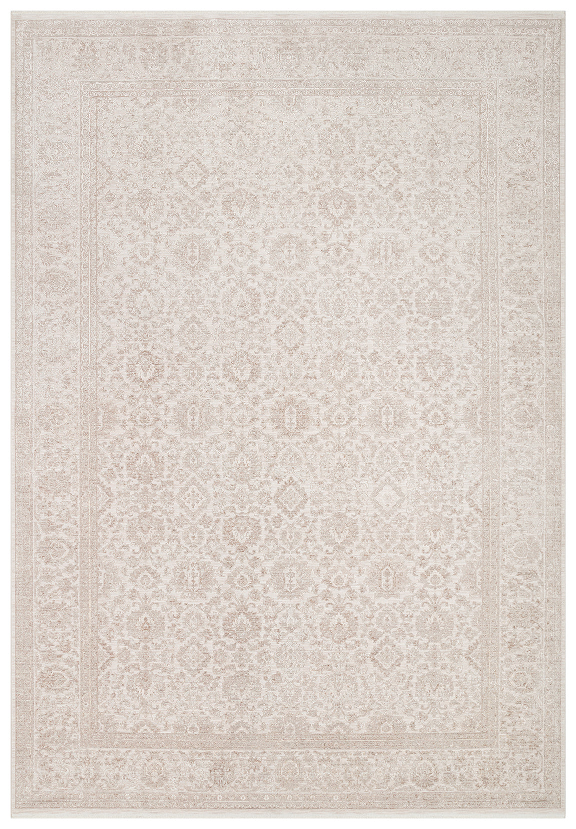 MAHAL MOOD MHL MOOD 03 CREAM BEIGE  Klasik Desenli Yüksek Kalite Sık Dokuma Salon Halısı