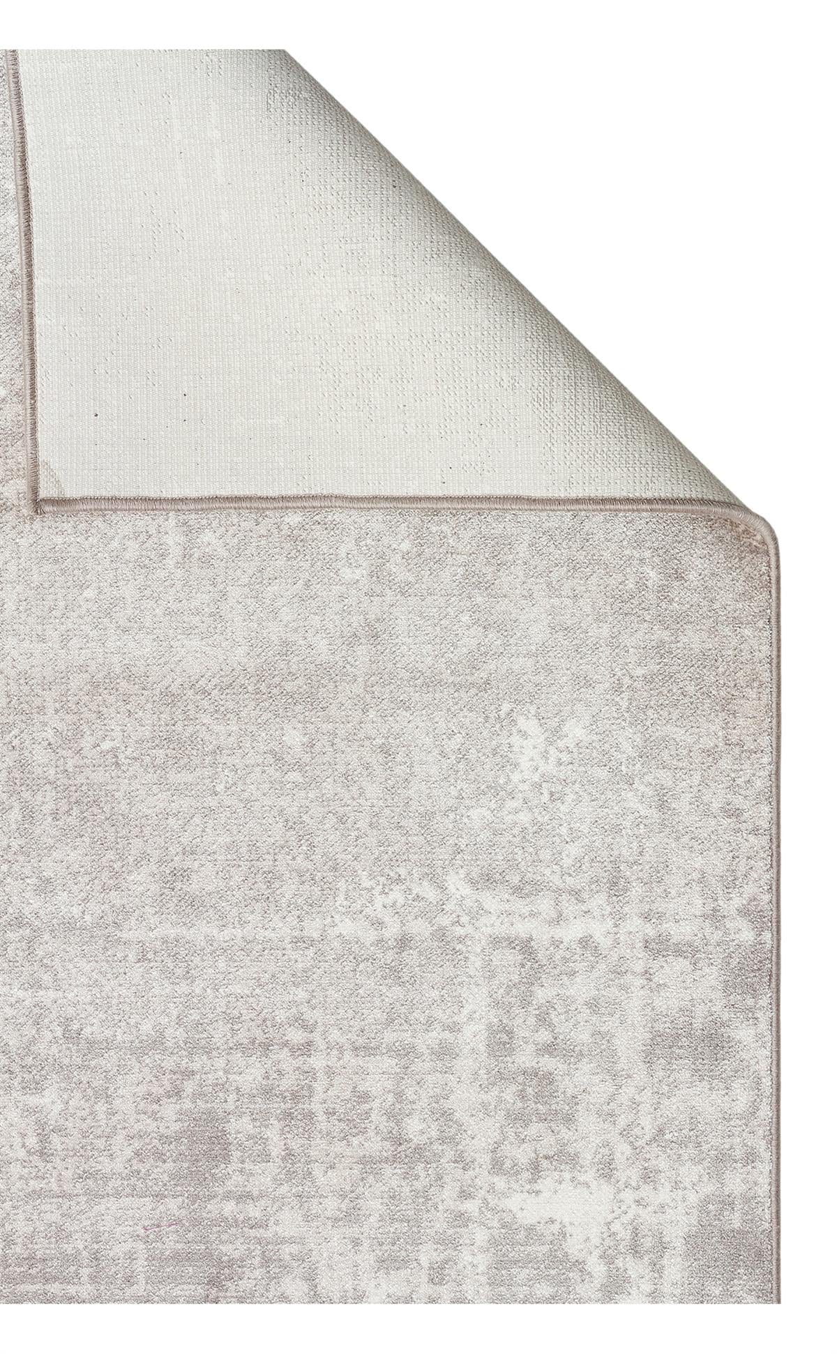 MERANO MRN 01 CREAM GREY  Geometrik Desenli Yüksek Kalite Sık Dokuma Salon Halısı