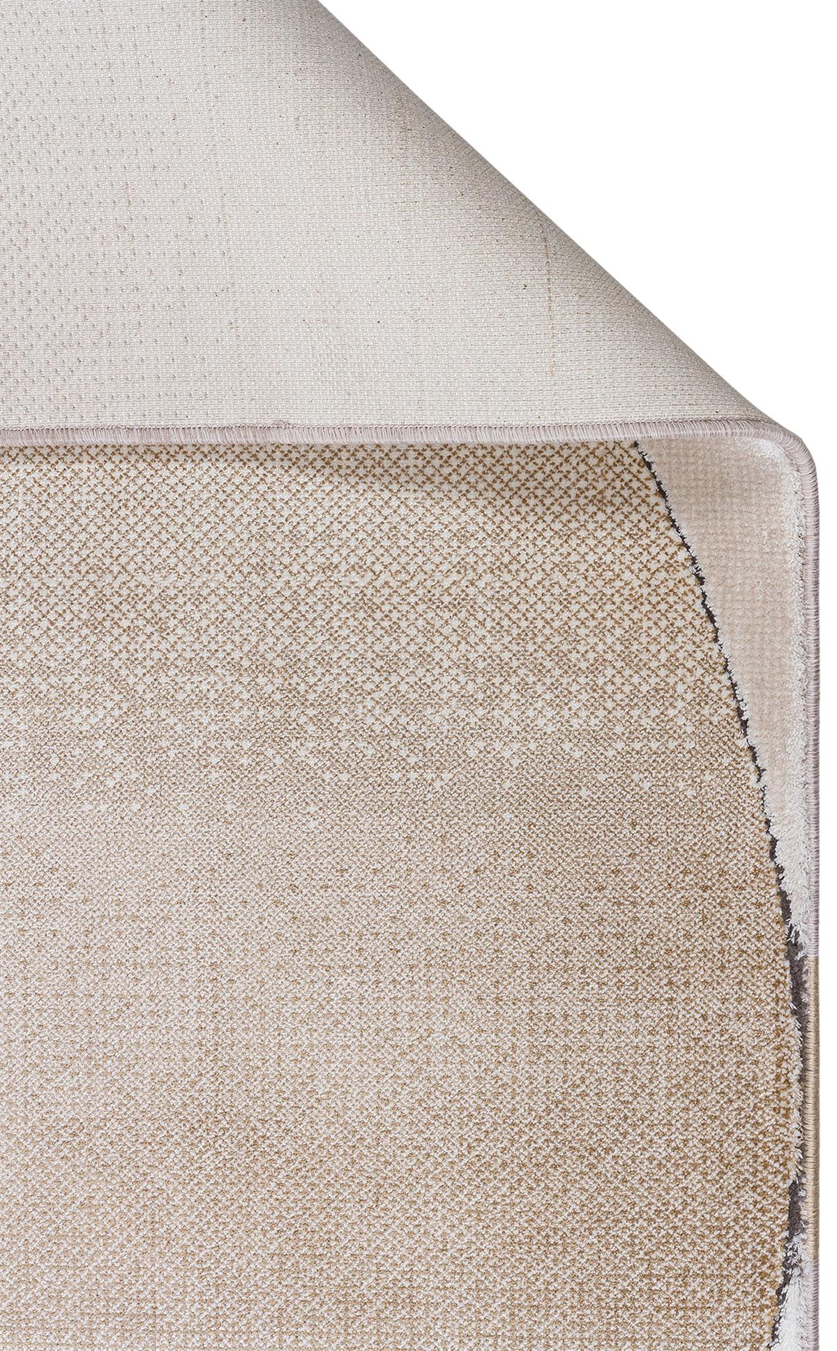 MERANO MRN 06 CREAM GOLD  Geometrik Desenli Yüksek Kalite Sık Dokuma Salon Halısı