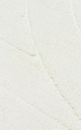 MISSORI MSR 01 WHITE  Hav Toz Vermez Sade Desenli Yumuşak Dokulu Modern Makine Halısı