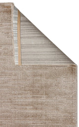 MISSORI MSR 05 BEIGE  Hav Toz Vermez Sade Desenli Yumuşak Dokulu Modern Makine Halısı