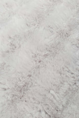 MOLLIS BUBBLE MLS BUBBLE GREY  Yumuşak Tuşeli Yıkanabilir Kaymaz Tabanlı Suni Kürk