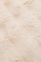 MOLLIS BUBBLE MLS BUBBLE L.BEIGE  Yumuşak Tuşeli Yıkanabilir Kaymaz Tabanlı Suni Kürk