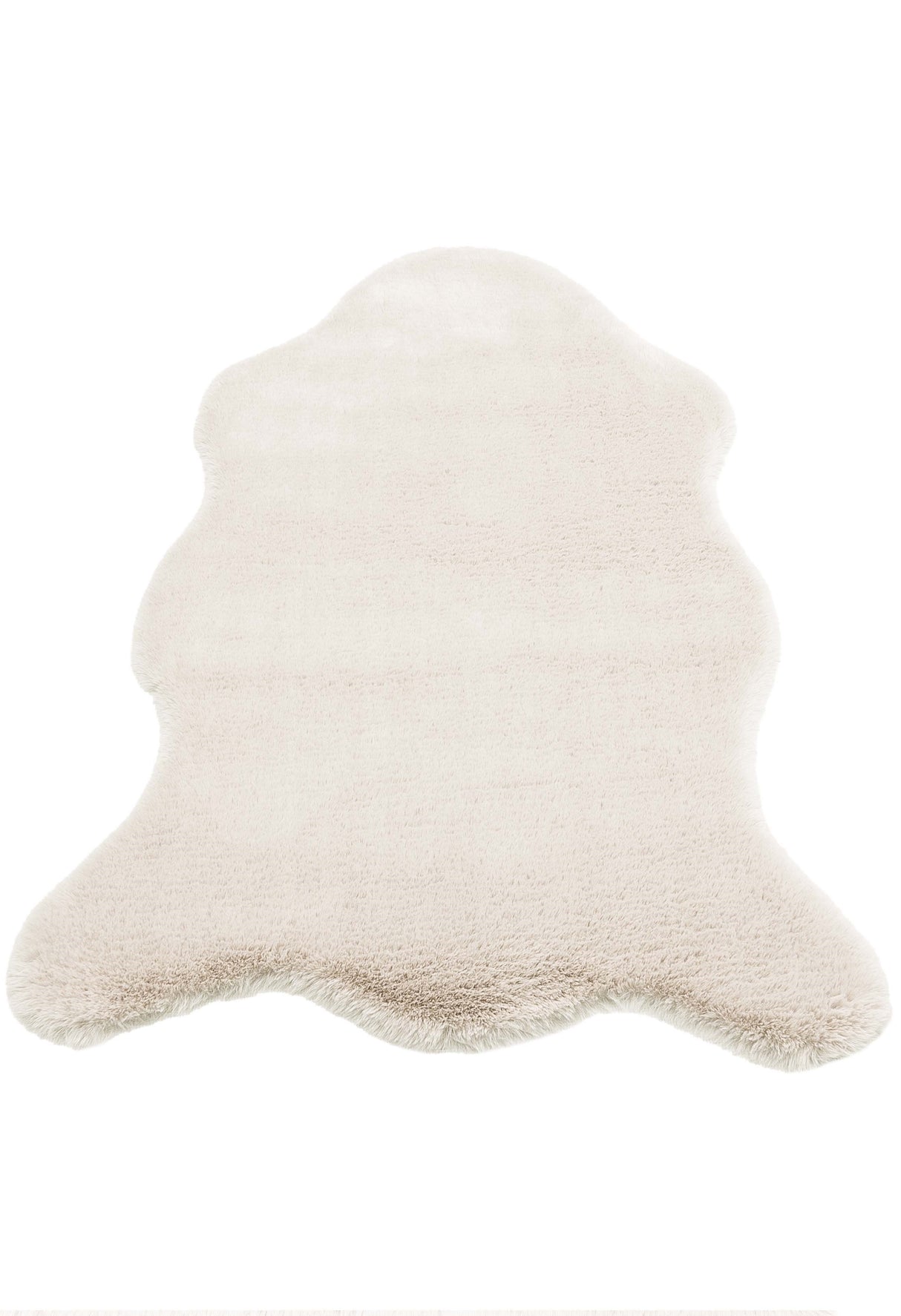 MOLLIS PLAIN MLS PLAIN SINGLE L.BEIGE  Yumuşak Tuşeli Yıkanabilir Kaymaz Tabanlı Suni Kürk