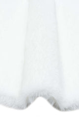 MOLLIS PLAIN MLS PLAIN SINGLE WHITE  Yumuşak Tuşeli Yıkanabilir Kaymaz Tabanlı Suni Kürk