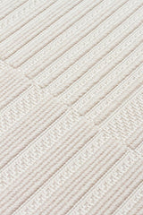 MONO LOOP MNO LOOP 01 BEIGE  Bukleli Sisal Dokuma Yıkanabilir Hav Vermez Kaymaz Tabanlı Kolay Temizlenebilir Makine Halısı