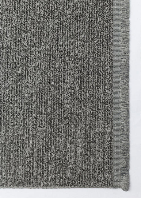 MONO LOOP XW MNO LOOP 03 ANTRASIT XW  Bukleli Sisal Dokuma Yıkanabilir Hav Vermez Kaymaz Tabanlı Kolay Temizlenebilir Makine Halısı