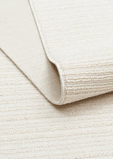 MONO LOOP XW MNO LOOP 03 WHITE XW  Bukleli Sisal Dokuma Yıkanabilir Hav Vermez Kaymaz Tabanlı Kolay Temizlenebilir Makine Halısı