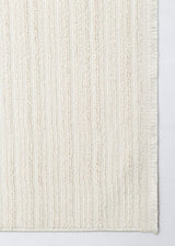 MONO LOOP XW MNO LOOP 03 WHITE XW  Bukleli Sisal Dokuma Yıkanabilir Hav Vermez Kaymaz Tabanlı Kolay Temizlenebilir Makine Halısı