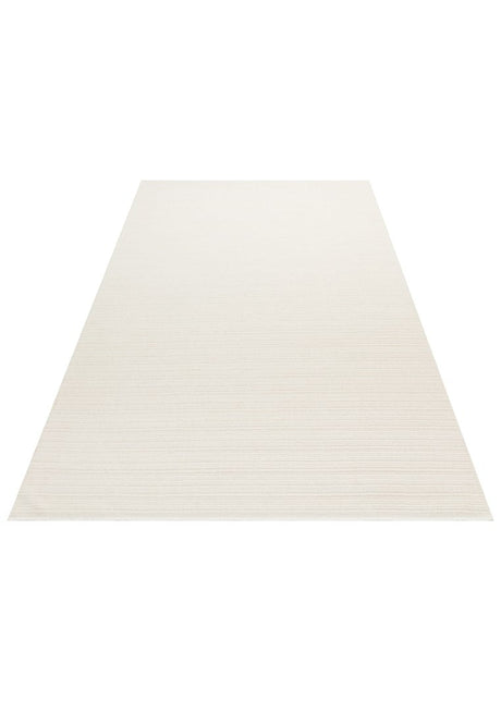 MONO LOOP XW MNO LOOP 03 WHITE XW  Bukleli Sisal Dokuma Yıkanabilir Hav Vermez Kaymaz Tabanlı Kolay Temizlenebilir Makine Halısı