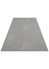 MONO LUX MNO LUX 01 ANTRASIT  Kaymaz Tabanlı Modern Desenlere Sahip İnce Halı