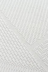 MONO LUX MNO LUX 01 GREY  Kaymaz Tabanlı Modern Desenlere Sahip İnce Halı