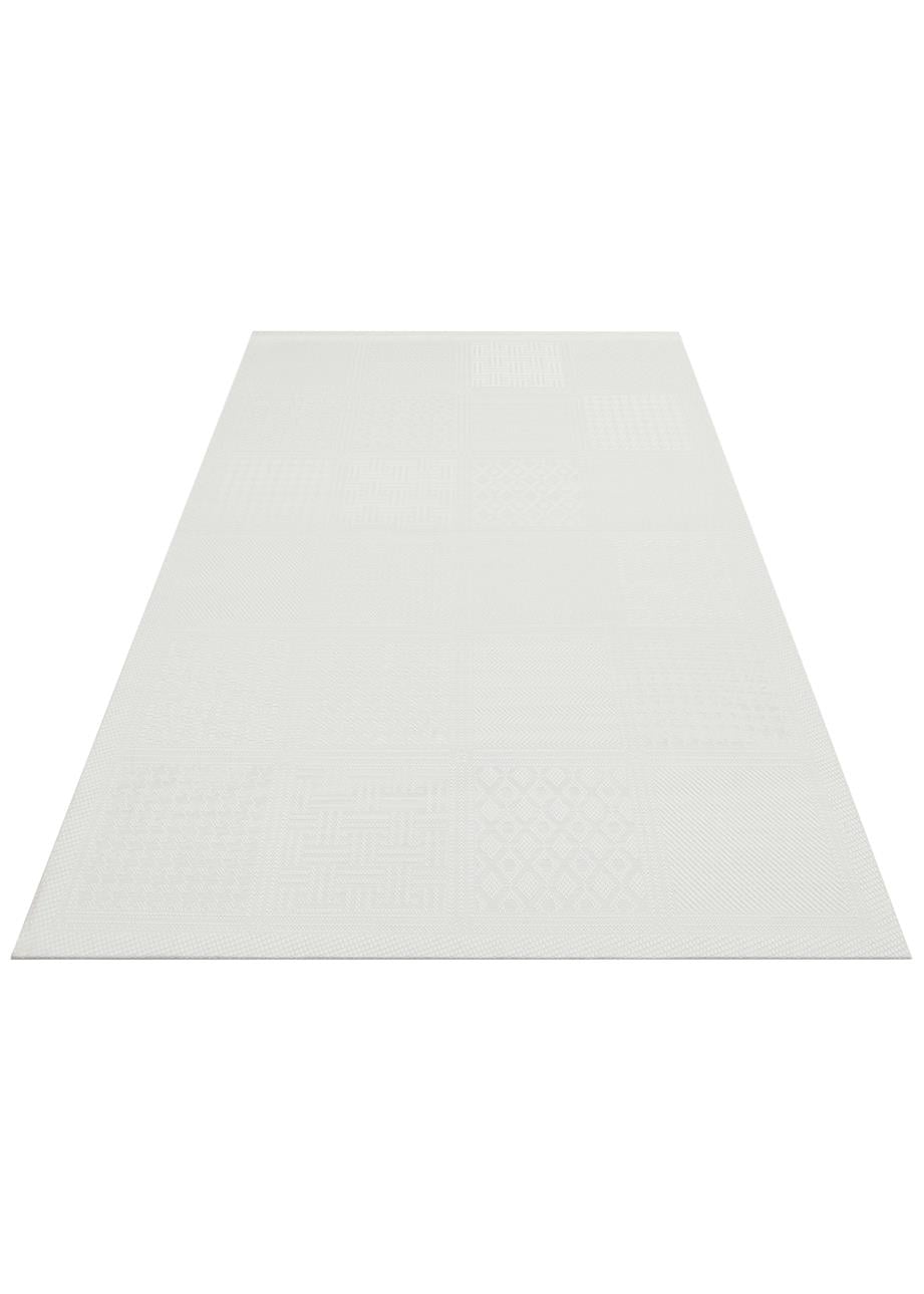 MONO LUX MNO LUX 02 GREY  Kaymaz Tabanlı Modern Desenlere Sahip İnce Halı