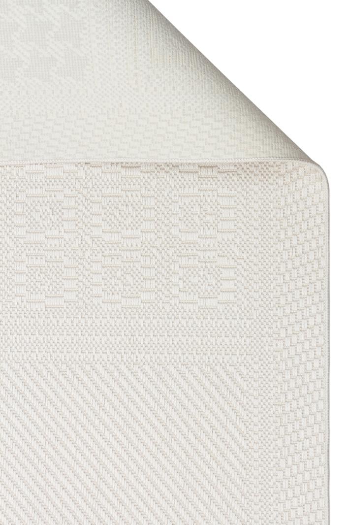 MONO LUX MNO LUX 02 VIZON  Kaymaz Tabanlı Modern Desenlere Sahip İnce Halı