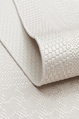 MONO LUX MNO LUX 02 VIZON  Kaymaz Tabanlı Modern Desenlere Sahip İnce Halı