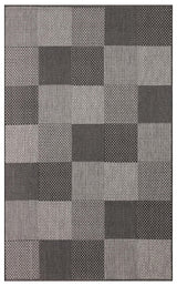 MONO MNO 01 DARK GREY  Hav Toz Vermez Kaymaz Tabanlı İnce Halı