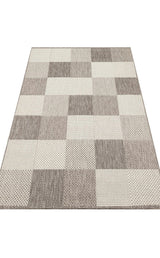MONO MNO 01 GREY  Hav Toz Vermez Kaymaz Tabanlı İnce Halı