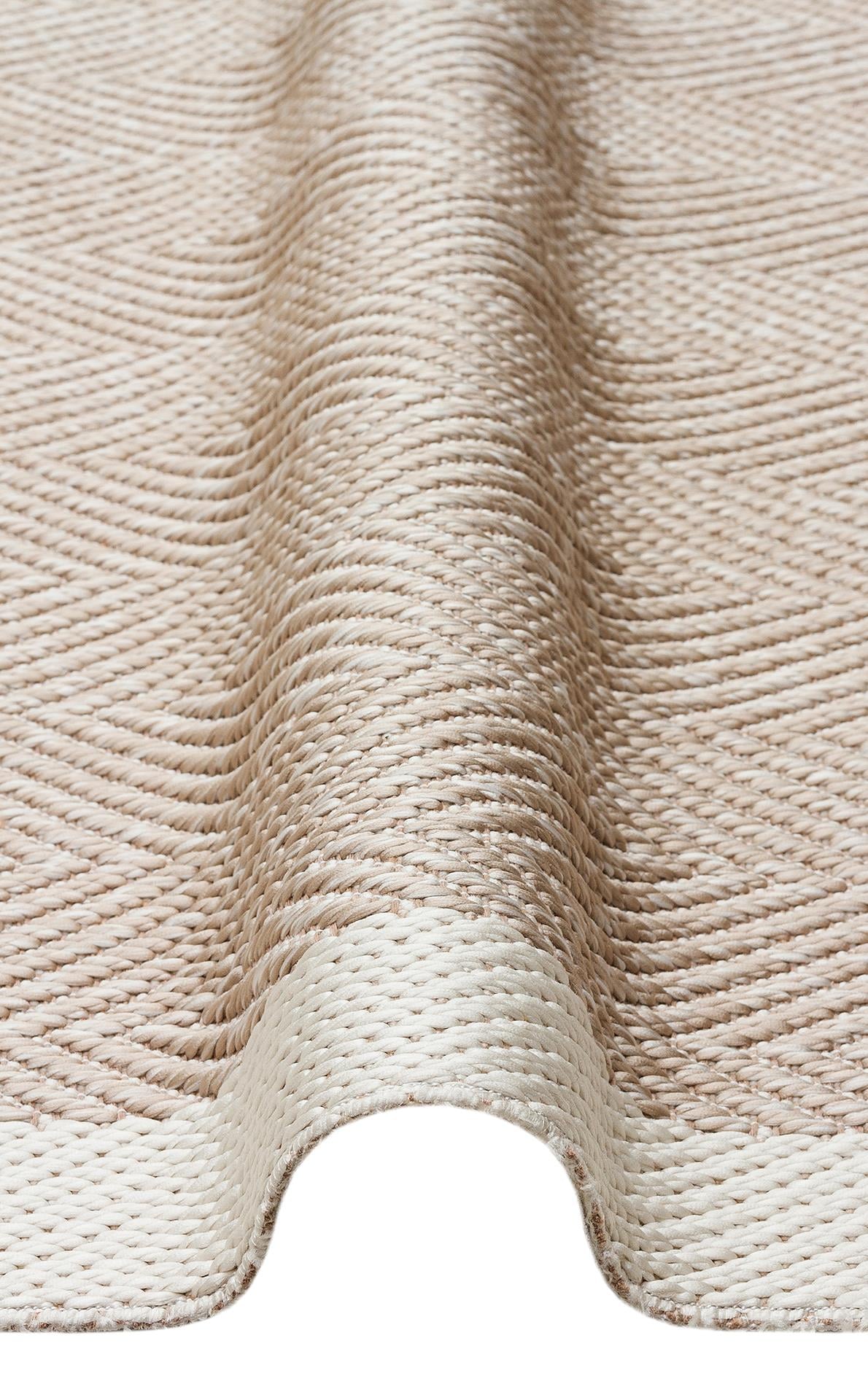 MONO MNO 02 BEIGE  Hav Toz Vermez Kaymaz Tabanlı İnce Halı