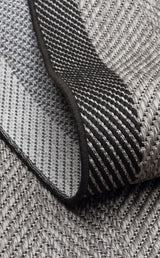 MONO MNO 02 DARK GREY  Hav Toz Vermez Kaymaz Tabanlı İnce Halı