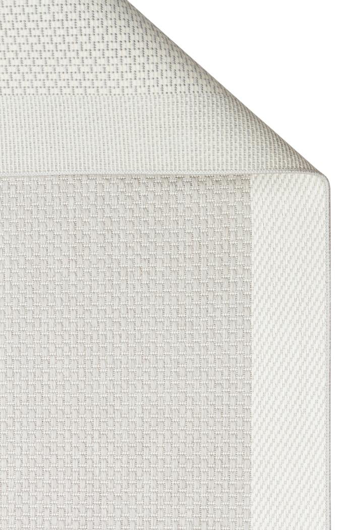 MONO MNO 05 GREY CREAM  Hav Toz Vermez Kaymaz Tabanlı İnce Halı