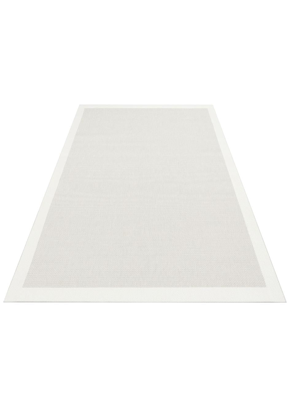 MONO MNO 05 GREY CREAM  Hav Toz Vermez Kaymaz Tabanlı İnce Halı