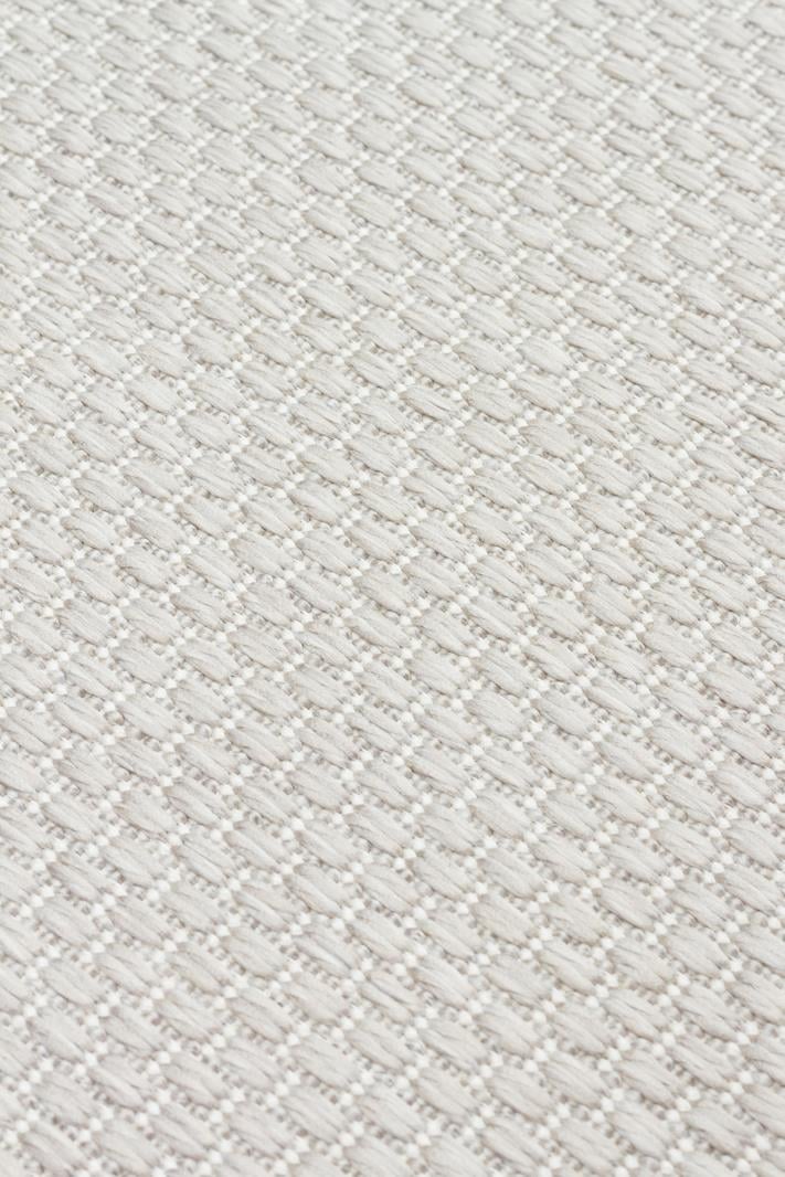 MONO MNO 05 GREY CREAM  Hav Toz Vermez Kaymaz Tabanlı İnce Halı
