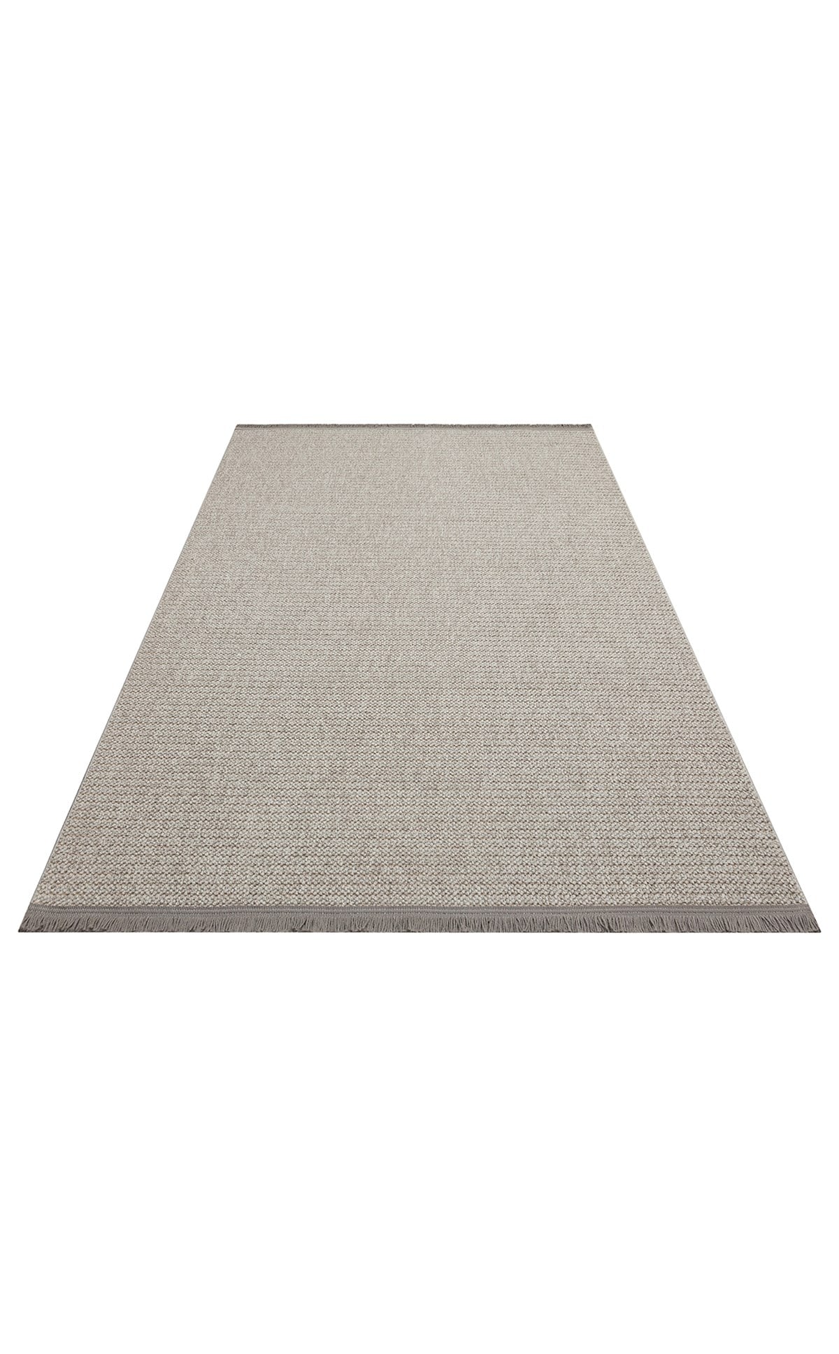 MOTTO MOT PLAIN GREY  Yumuşak Tuşeli Örgü Dokuma Modern Makine Halısı