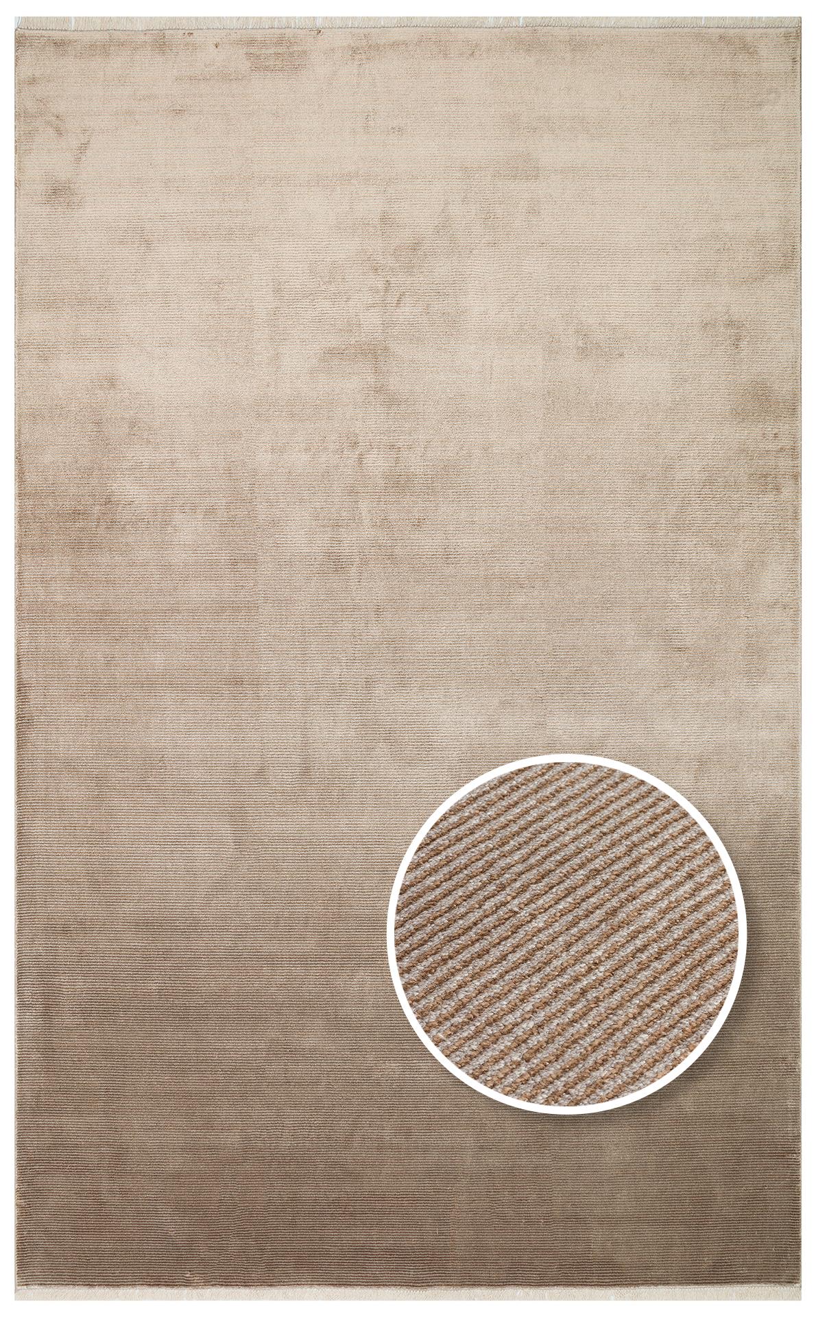 NAPOLI NAP 01 VIZON GREY  Sade Desenli Modern Sık Dokuma Makine Halısı