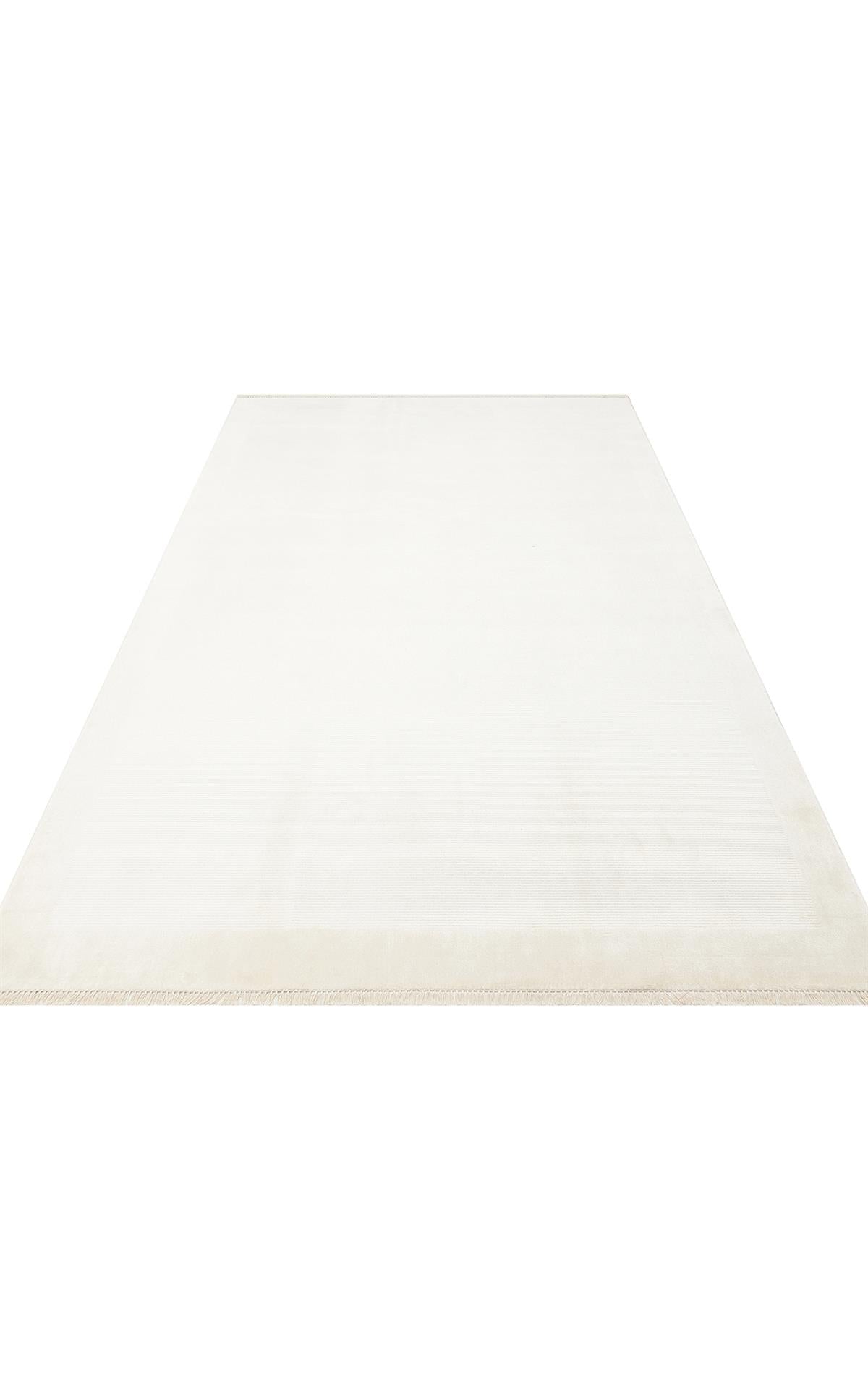 NAPOLI NAP 02 CREAM  Sade Desenli Modern Sık Dokuma Makine Halısı