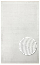 NAPOLI NAP 02 GREY  Sade Desenli Modern Sık Dokuma Makine Halısı