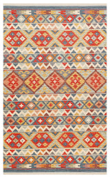 NOMAD NMD 02 AQUA  Yıkanabilir, Çift Taraflı Kullanıma Uygun Yumuşak Tuşeli Otantik Kilim