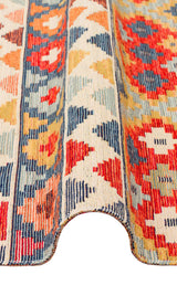 NOMAD NMD 02 AQUA  Yıkanabilir, Çift Taraflı Kullanıma Uygun Yumuşak Tuşeli Otantik Kilim