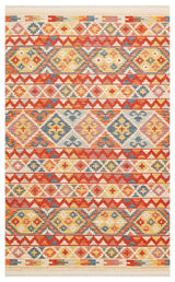 NOMAD NMD 02 AQUA  Yıkanabilir, Çift Taraflı Kullanıma Uygun Yumuşak Tuşeli Otantik Kilim