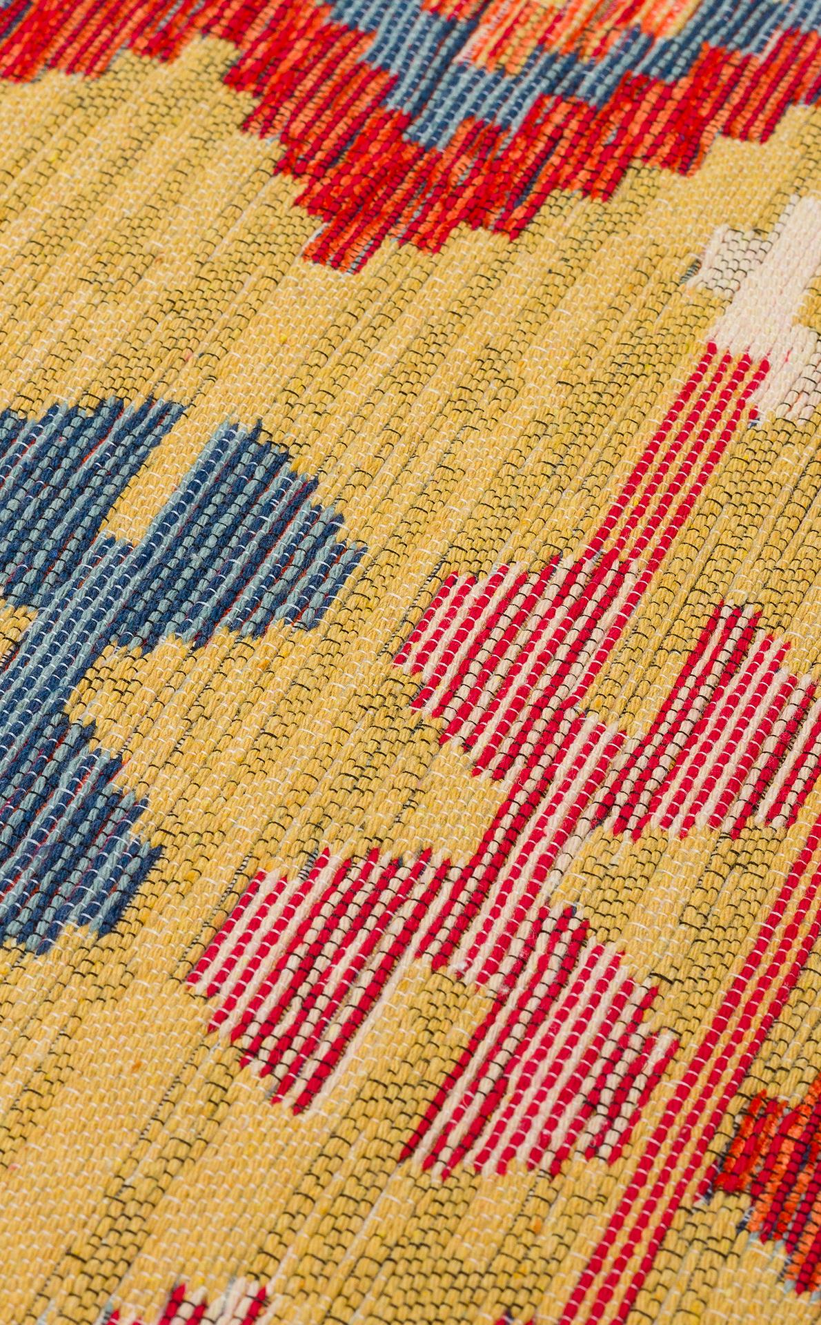 NOMAD NMD 03 RED  Yıkanabilir, Çift Taraflı Kullanıma Uygun Yumuşak Tuşeli Otantik Kilim