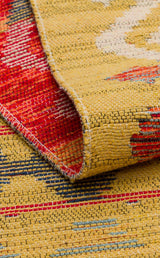 NOMAD NMD 03 RED  Yıkanabilir, Çift Taraflı Kullanıma Uygun Yumuşak Tuşeli Otantik Kilim