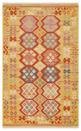 NOMAD NMD 03 RED  Yıkanabilir, Çift Taraflı Kullanıma Uygun Yumuşak Tuşeli Otantik Kilim