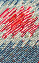 NOMAD NMD 04 NAVY  Yıkanabilir, Çift Taraflı Kullanıma Uygun Yumuşak Tuşeli Otantik Kilim
