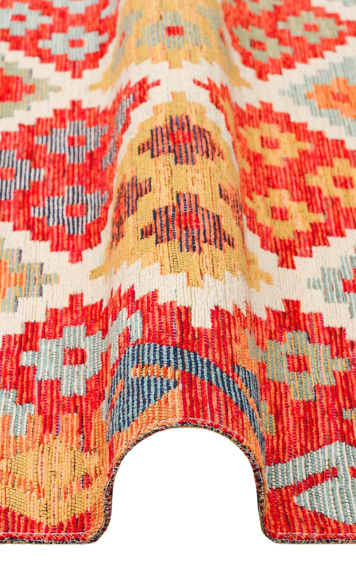 NOMAD NMD 05 TERRA  Yıkanabilir, Çift Taraflı Kullanıma Uygun Yumuşak Tuşeli Otantik Kilim