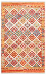 NOMAD NMD 05 TERRA  Yıkanabilir, Çift Taraflı Kullanıma Uygun Yumuşak Tuşeli Otantik Kilim