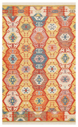 NOMAD NMD 06 RED  Yıkanabilir, Çift Taraflı Kullanıma Uygun Yumuşak Tuşeli Otantik Kilim