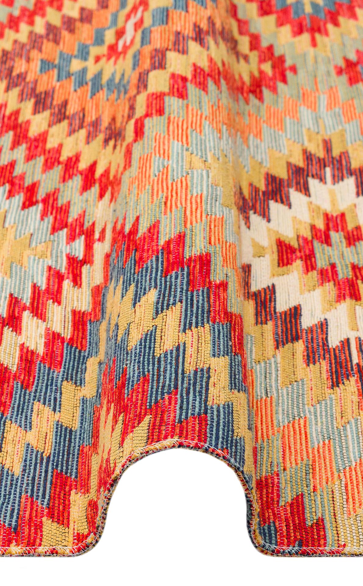 NOMAD NMD 07 TERRA  Yıkanabilir, Çift Taraflı Kullanıma Uygun Yumuşak Tuşeli Otantik Kilim