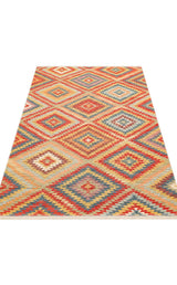 NOMAD NMD 07 TERRA  Yıkanabilir, Çift Taraflı Kullanıma Uygun Yumuşak Tuşeli Otantik Kilim