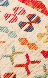 NOMAD NMD 08 LIGHT MULTY  Yıkanabilir, Çift Taraflı Kullanıma Uygun Yumuşak Tuşeli Otantik Kilim