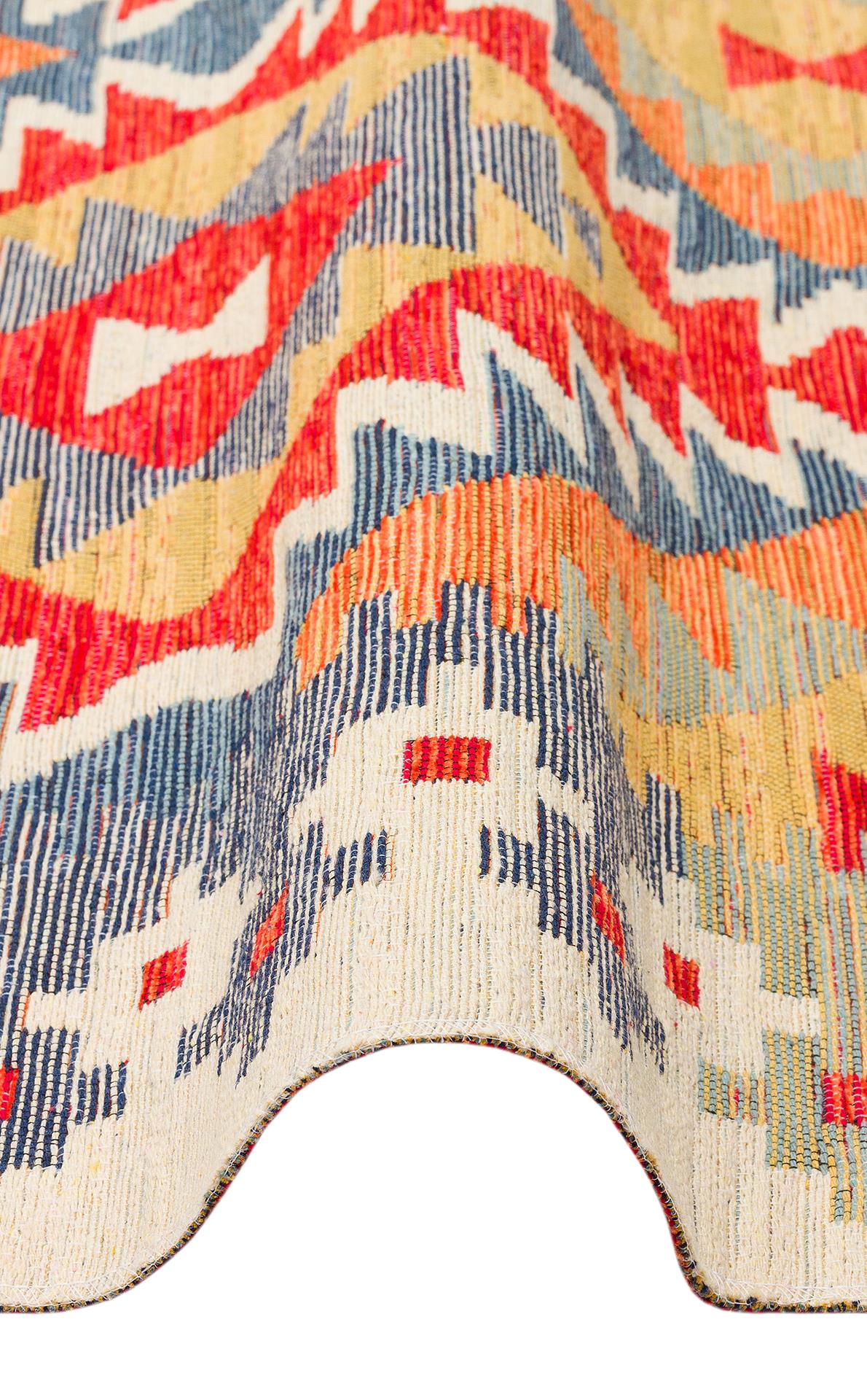 NOMAD NMD 09 LIGHT MULTY  Yıkanabilir, Çift Taraflı Kullanıma Uygun Yumuşak Tuşeli Otantik Kilim