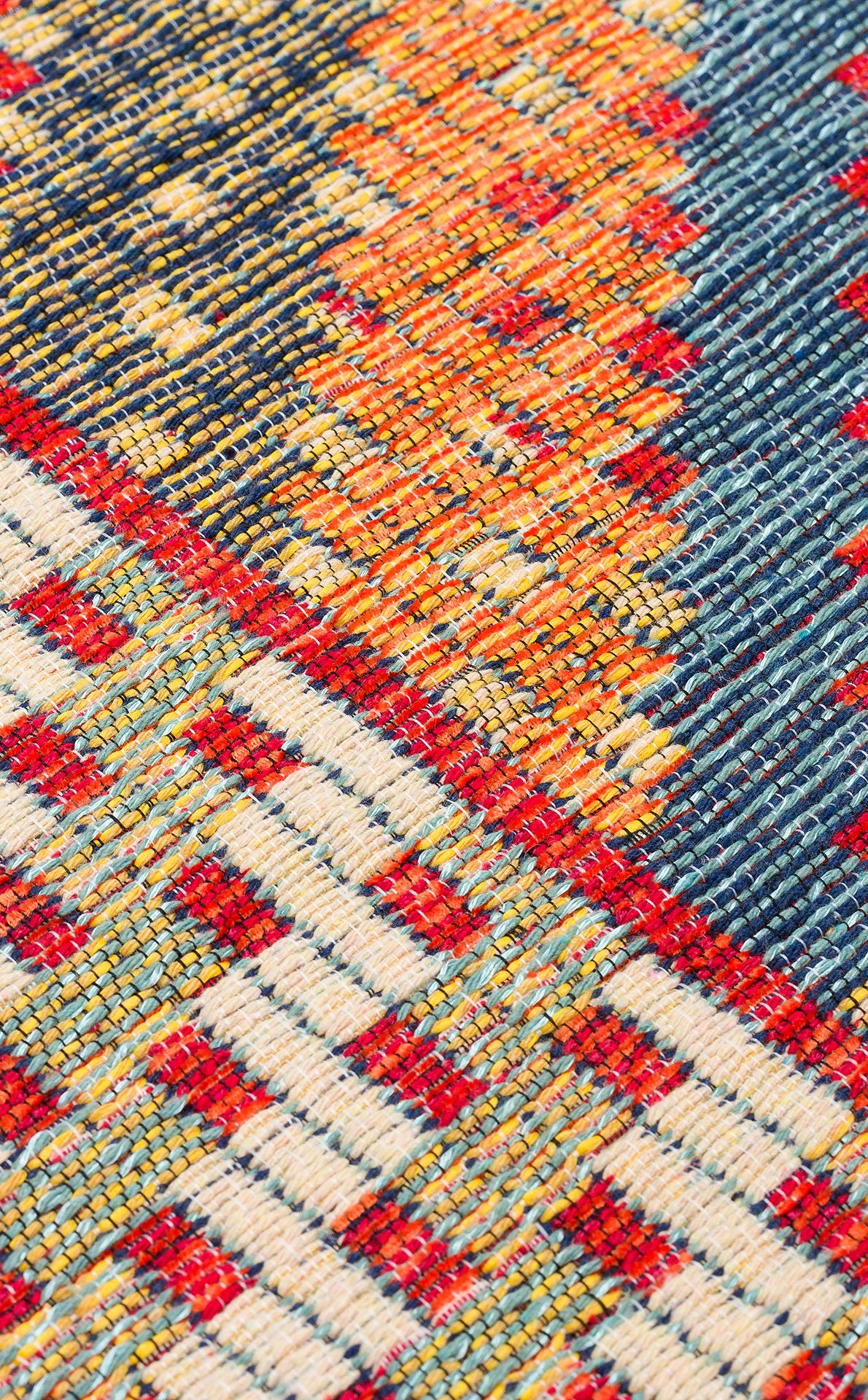 NOMAD NMD 10 RED  Yıkanabilir, Çift Taraflı Kullanıma Uygun Yumuşak Tuşeli Otantik Kilim